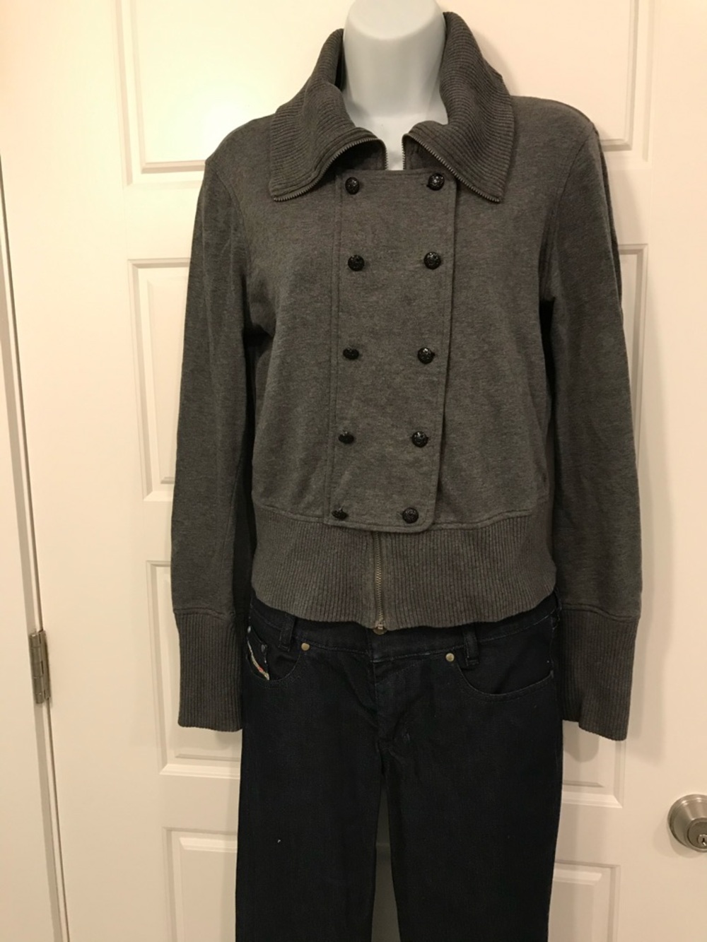 Banana Republic "Anne" Jacket Grey Size M